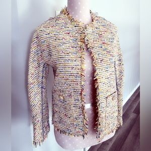 Mango tweed blazer size XS brand new